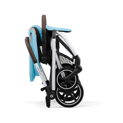 Coche de paseo Eezy S Twist Plus 2 Silver Beach Blue Cybex