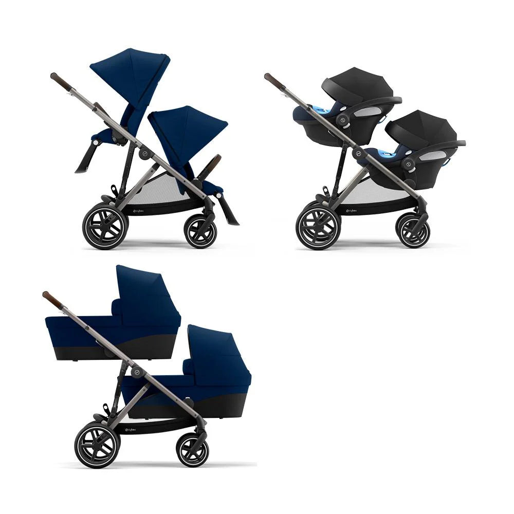 Coche de paseo Gazelle S Cybex - BLK Moon Black