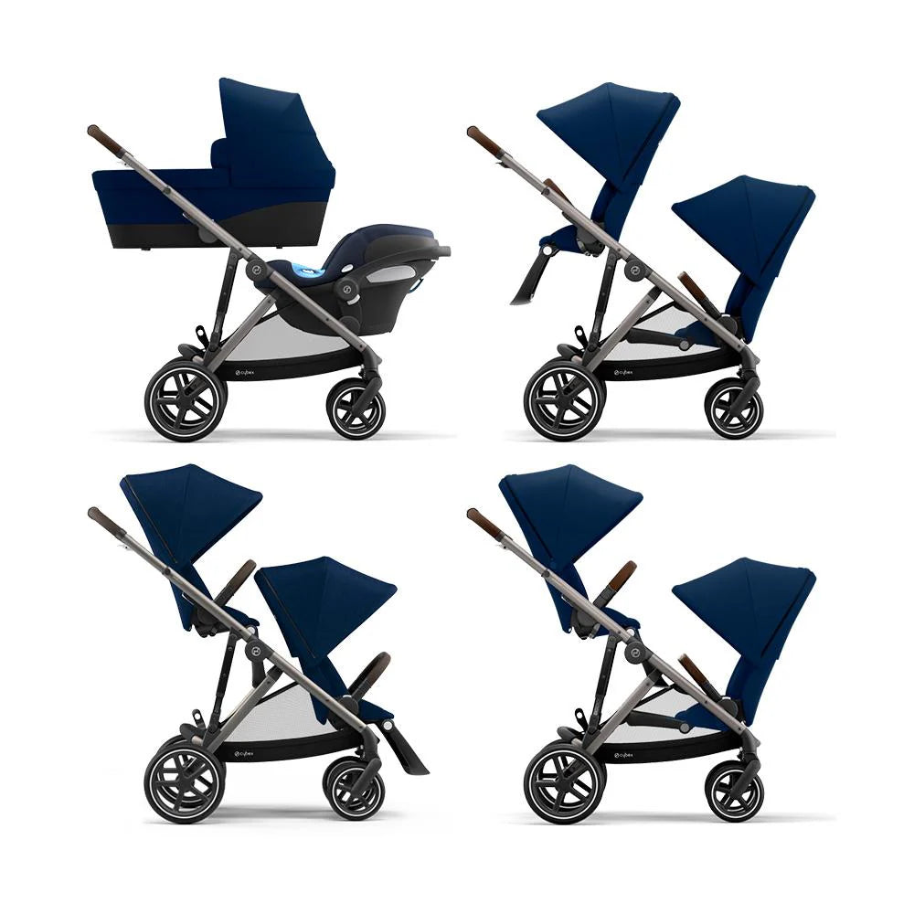 Coche de paseo Gazelle S Cybex - BLK Moon Black