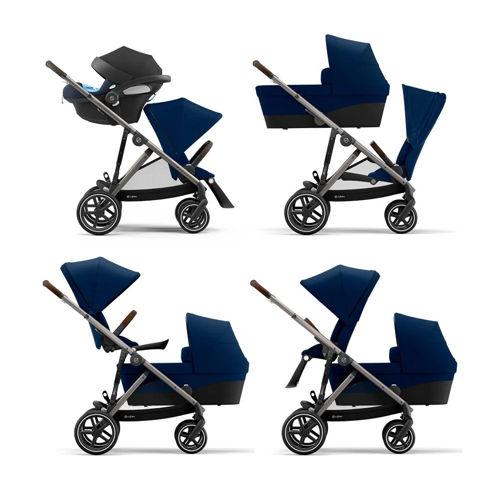Coche de paseo Gazelle S Cybex - BLK Moon Black