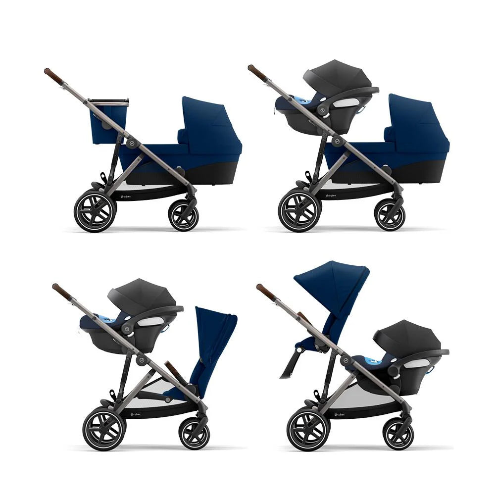 Coche de paseo Gazelle S Cybex - BLK Moon Black