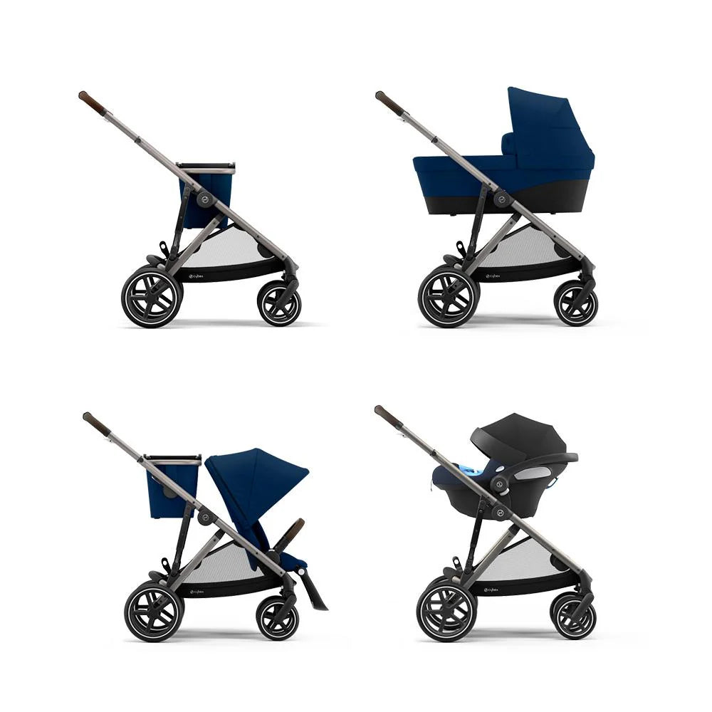 Coche de paseo Gazelle S Cybex - BLK Moon Black