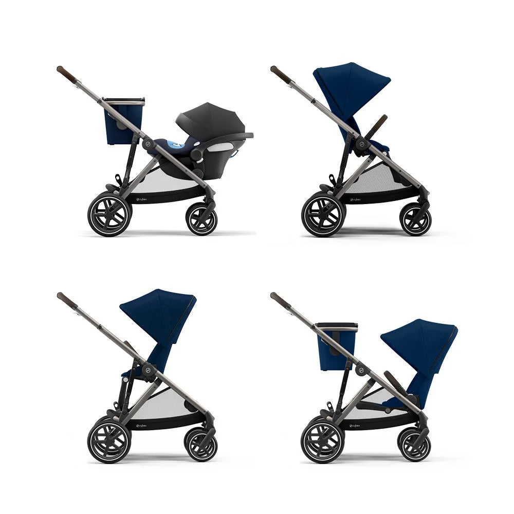 Coche de paseo Gazelle S Cybex - BLK Moon Black