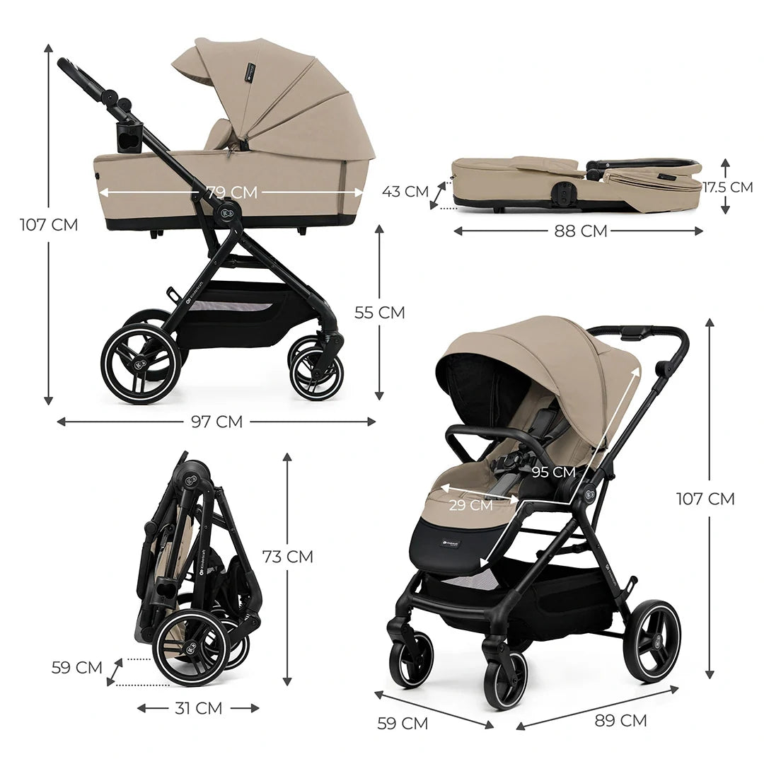 Coche Cuna Yoxi 2 en 1
