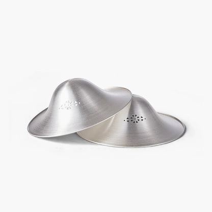 Copas de Lactancia de Plata 999 Momcozy