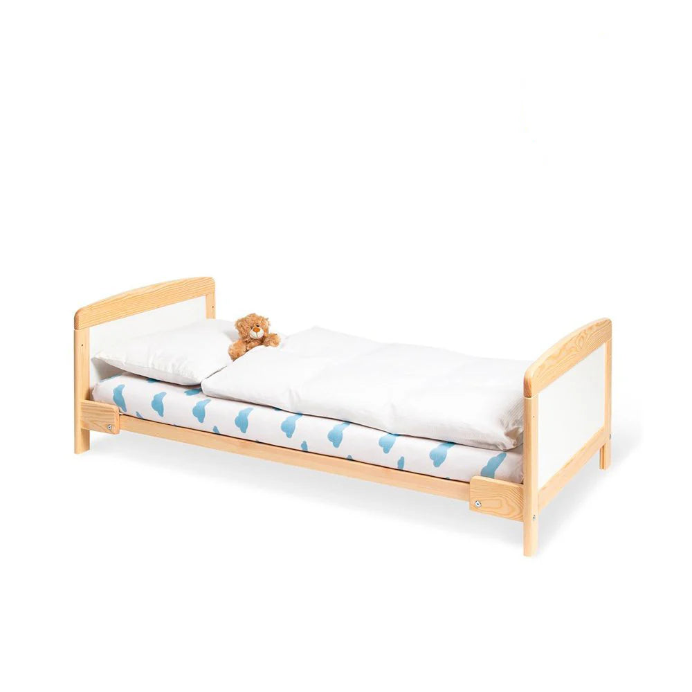 Cuna de madera / Cama de transición Florian 140x70cm Pinolino