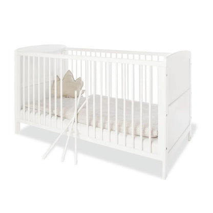Cuna de madera / Cama de transición Viktoria 140x70cm Pinolino