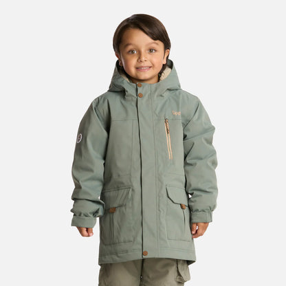 Chaqueta Niño Roble B-Dry Hoody Jacket Jade Oscuro