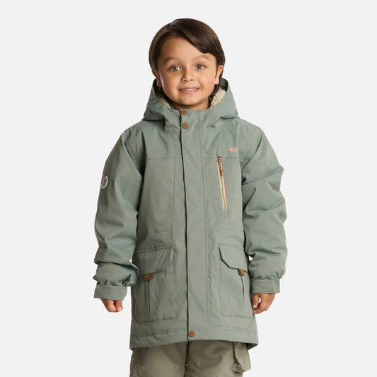 Chaqueta Niño Roble B-Dry Hoody Jacket Jade Oscuro