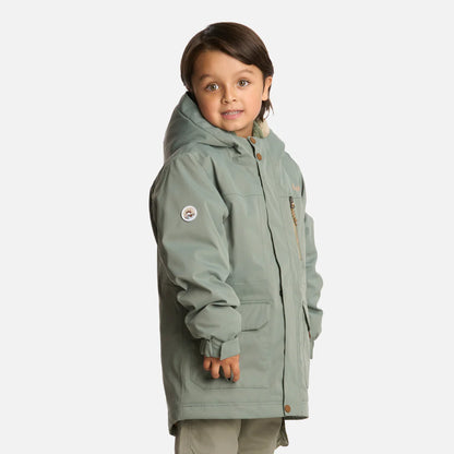 Chaqueta Niño Roble B-Dry Hoody Jacket Jade Oscuro