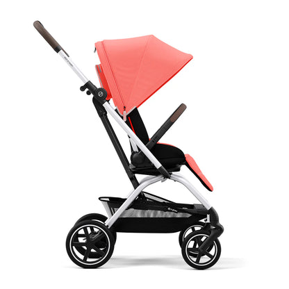 Coche de paseo Eezy S Twist Plus 2 Silver Hibiscus Red Cybex