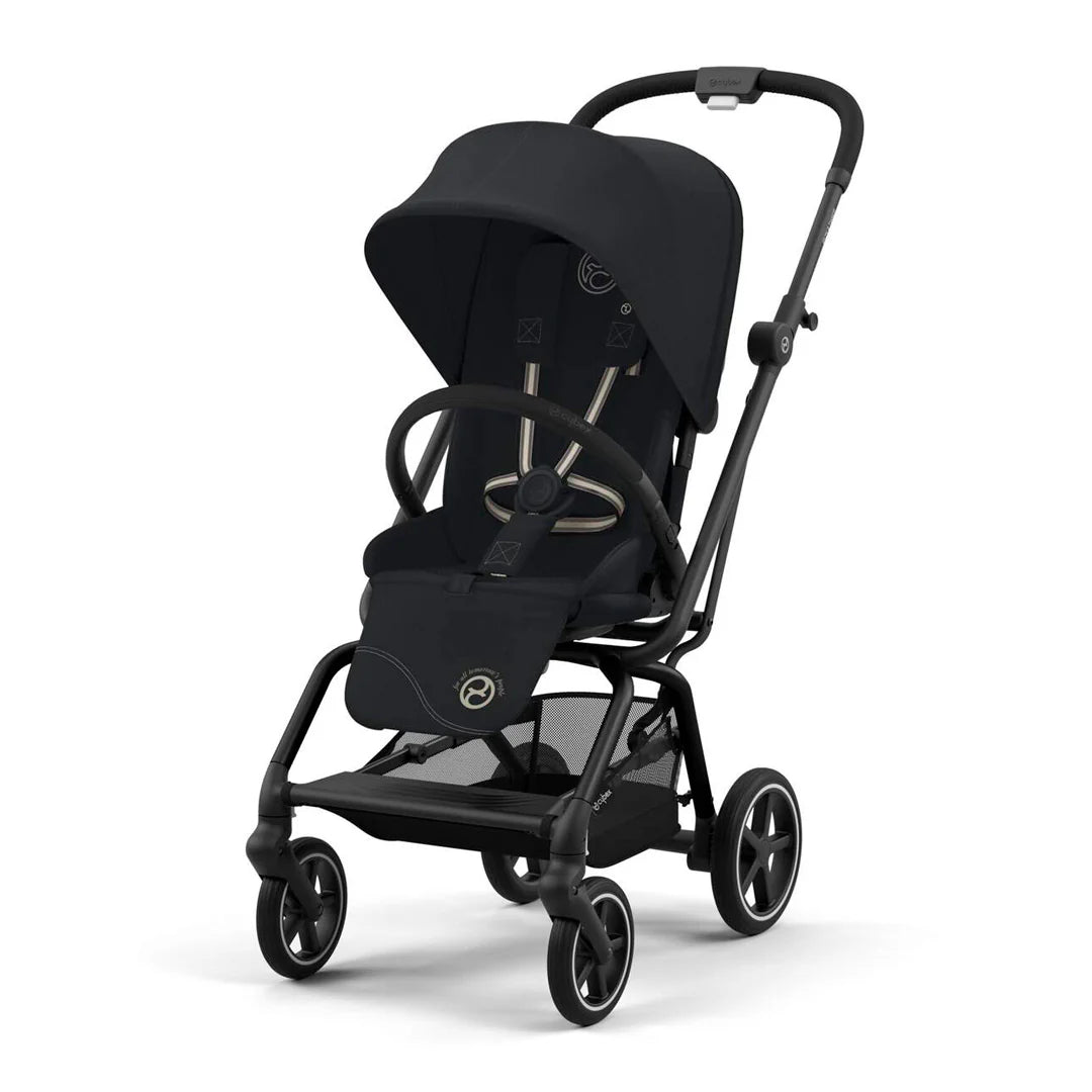 Coche Compacto Eezy S Twist+ OPH Cybex - BLK Magic Black