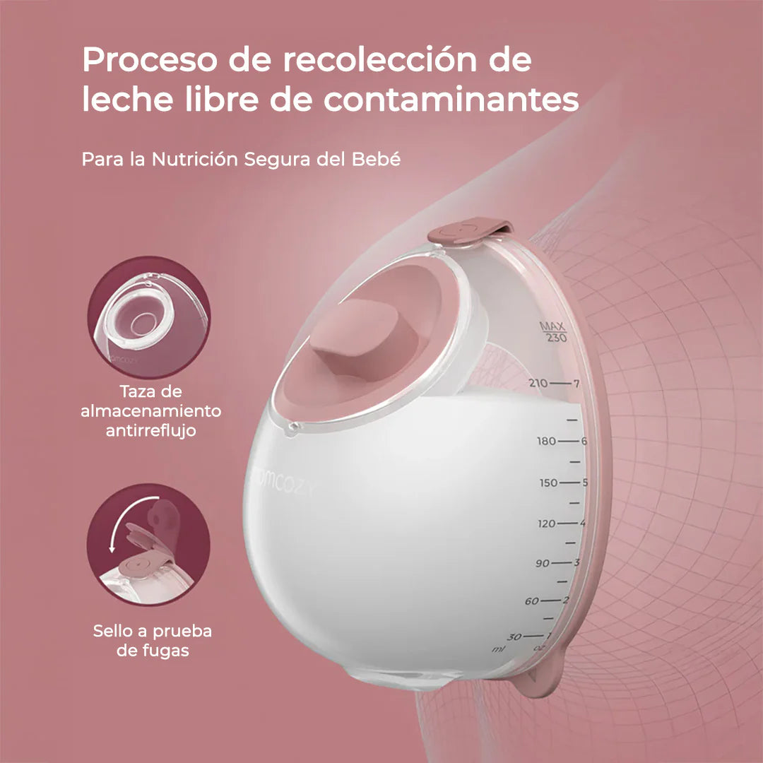 Extractor de Leche Materna Primario Doble V1 Pro Momcozy