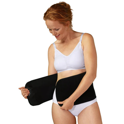 Faja Posparto Ajustable Algodón Orgánico Negro - Carriwell
