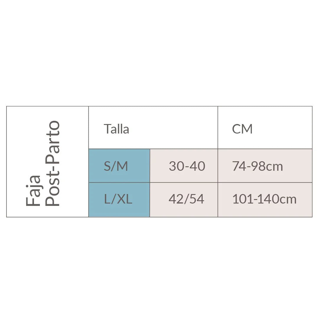 Faja Posparto Ajustable Algodón Orgánico Negro - Carriwell