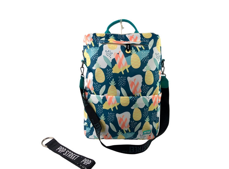 MOCHILA ESCOLAR POP STREET YUM VERDE