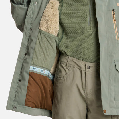 Chaqueta Niño Roble B-Dry Hoody Jacket Jade Oscuro