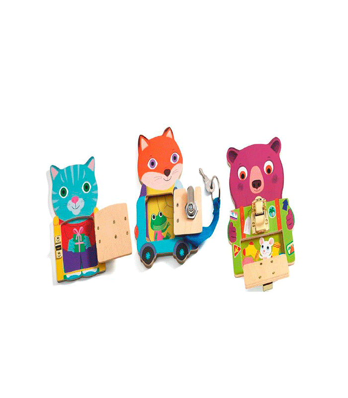 Juego de madera Locktou, motricidad – Djeco