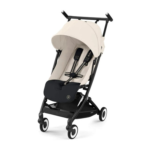 Coche de paseo Libelle Cybex - Black Canvas White