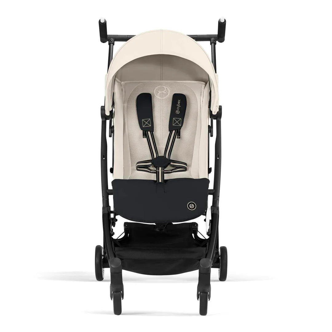 Coche de paseo Libelle Cybex - Black Canvas White