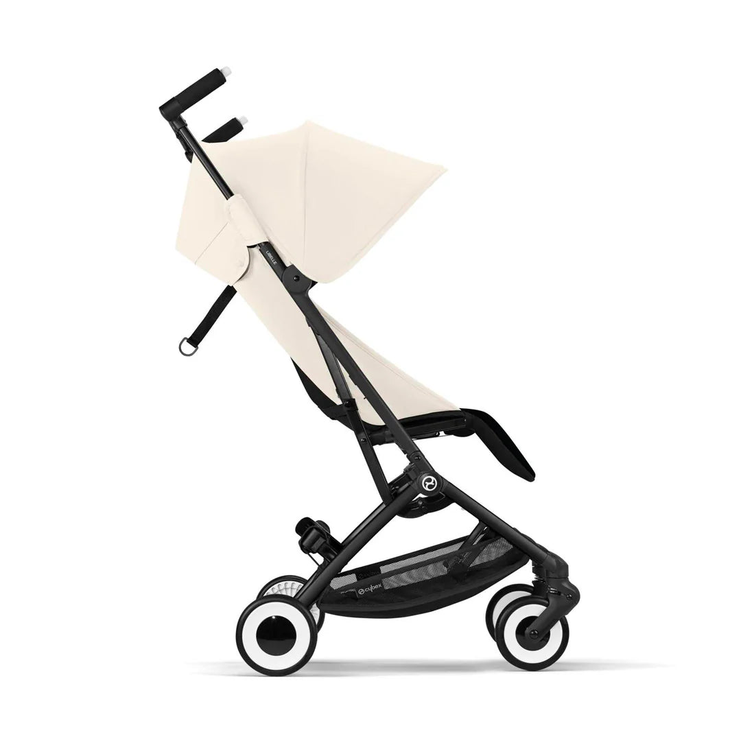 Coche de paseo Libelle Cybex - Black Canvas White