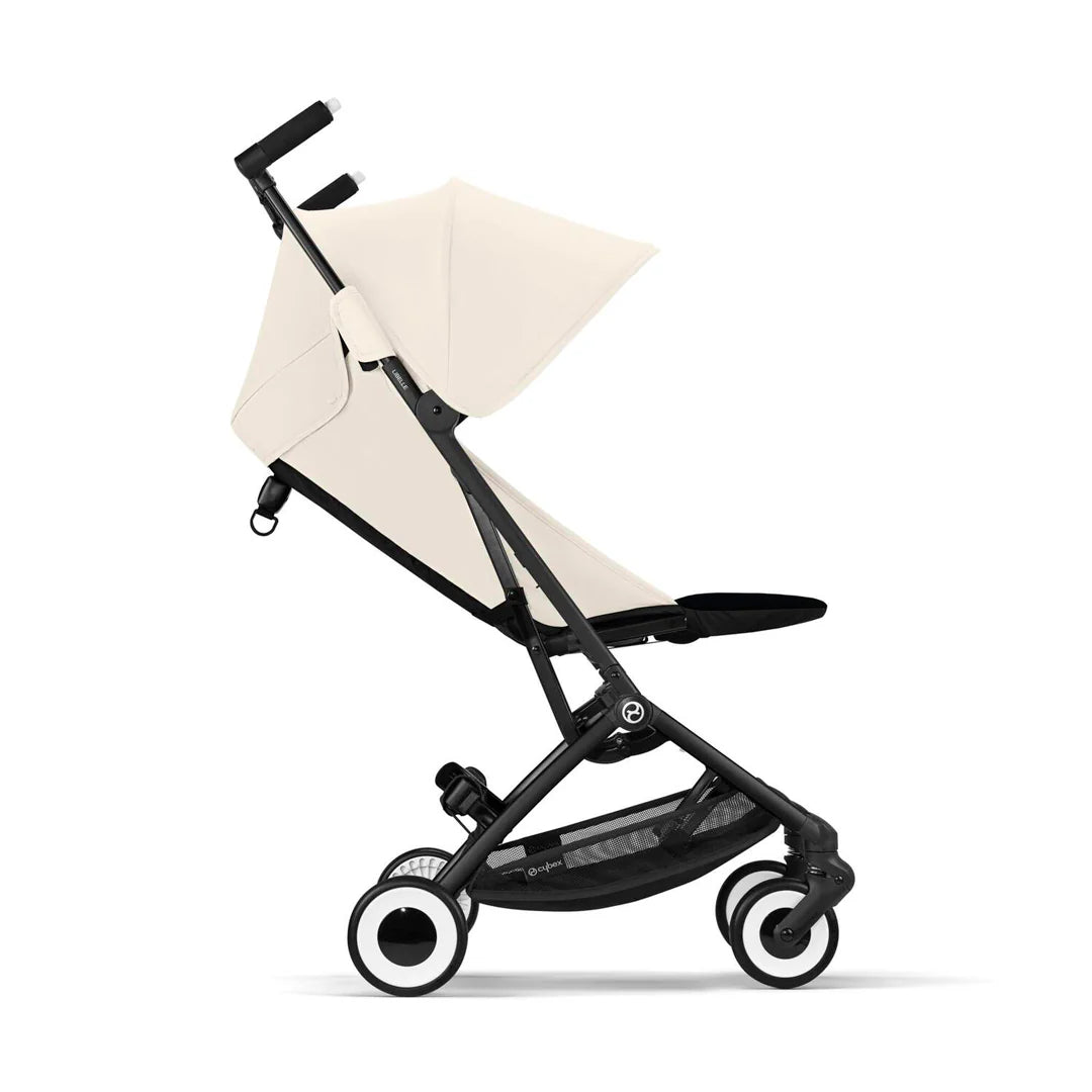 Coche de paseo Libelle Cybex - Black Canvas White