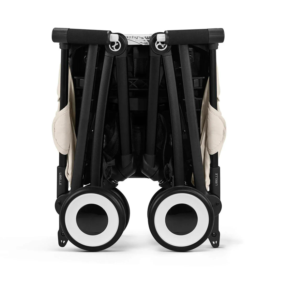 Coche de paseo Libelle Cybex - Black Canvas White