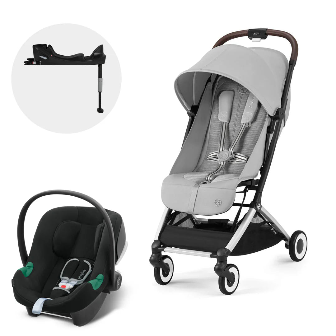 Coche Travel System Orfeo + Aton B2 + Base Cybex
