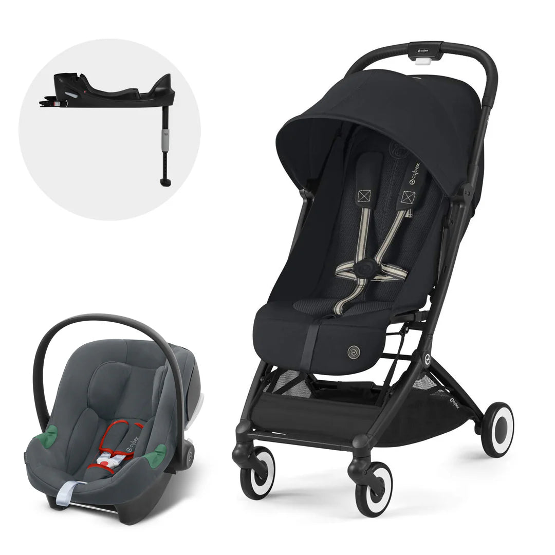 Coche Travel System Orfeo + Aton B2 + Base Cybex
