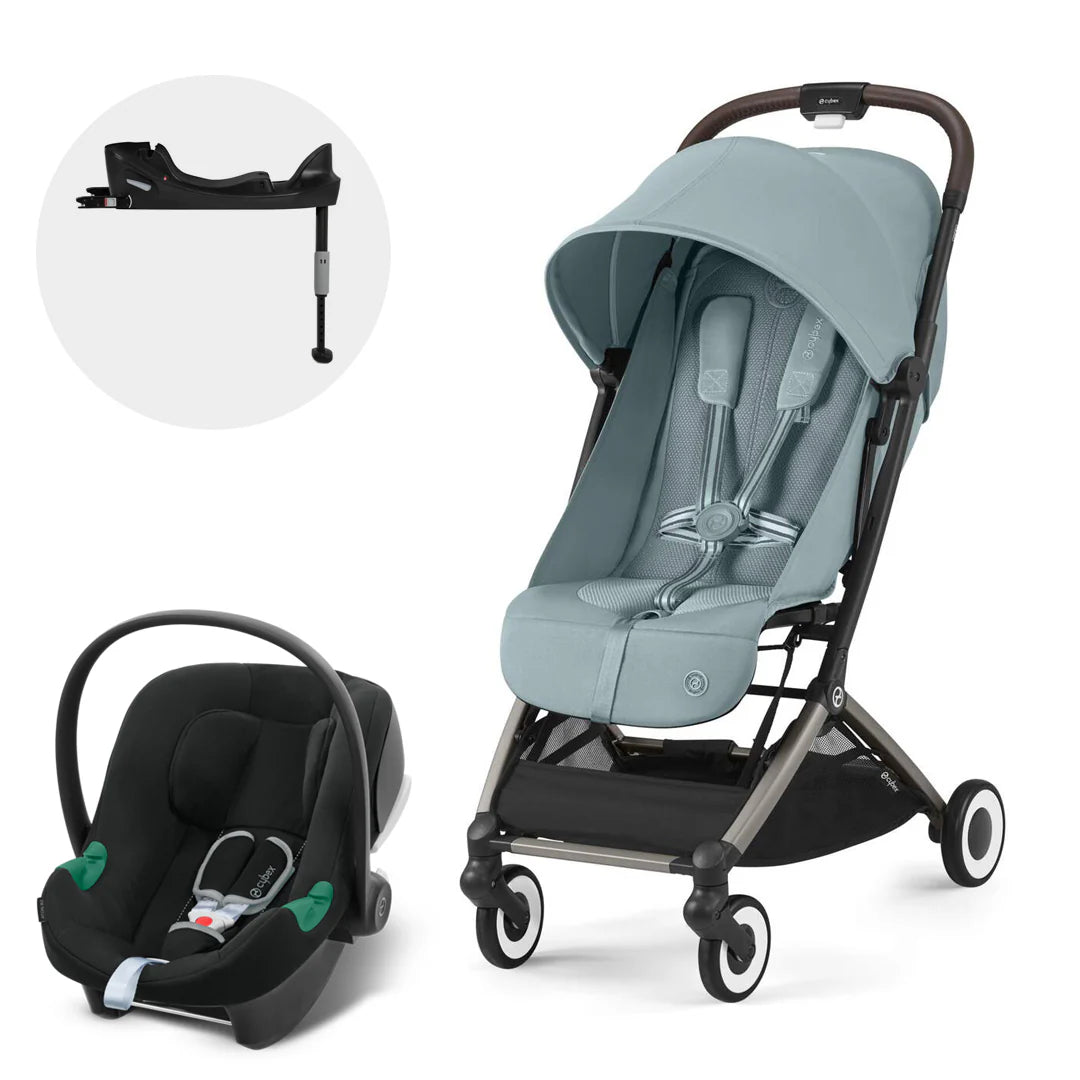 Coche Travel System Orfeo + Aton B2 + Base Cybex