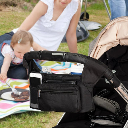 Organizador de coche de paseo con portavasos - Momcozy