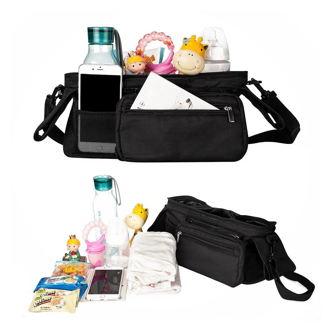 Organizador de coche de paseo con portavasos - Momcozy