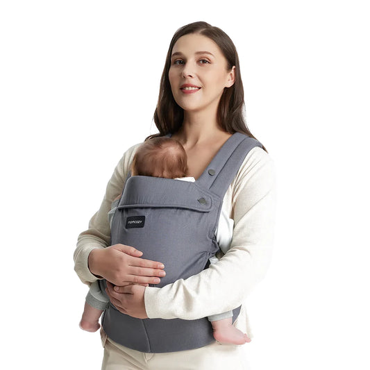 Portabebé 3 en 1 PureHug Gris - Momcozy