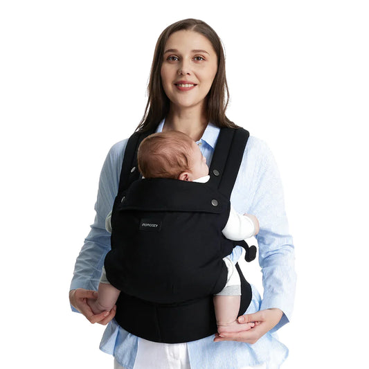 Portabebé 3 en 1 PureHug Negro - Momcozy