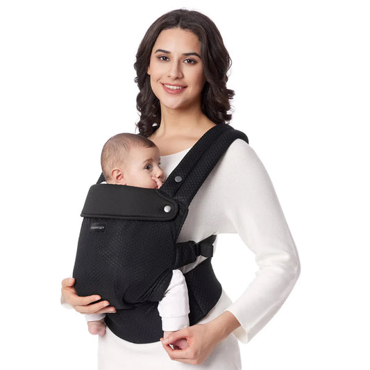 Portabebé 3 en 1 PureHug Malla Black - Momcozy