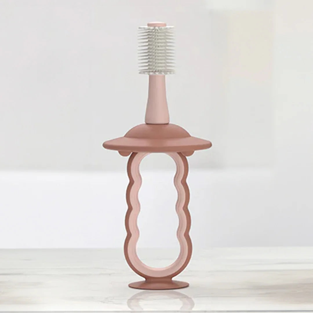 Cepillo Dental de Silicona para Bebé - Momcozy