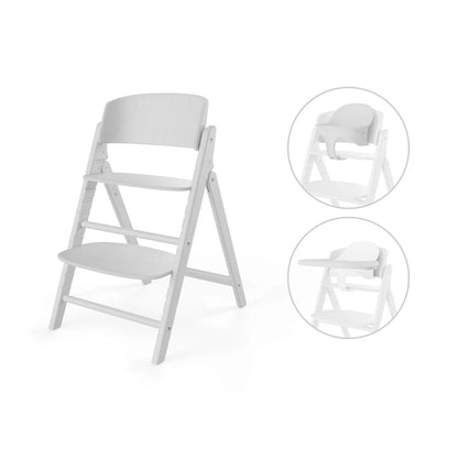 Silla de Comer Evolutiva Click & Fold 3 en 1 All white - Cybex