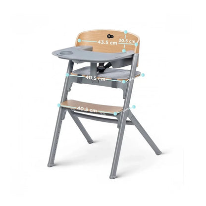 Silla de comer evolutiva Livy Kinderkraft