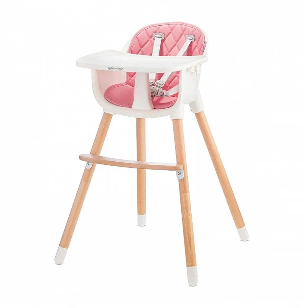 Silla de comer Sienna Pink Kinderkraft
