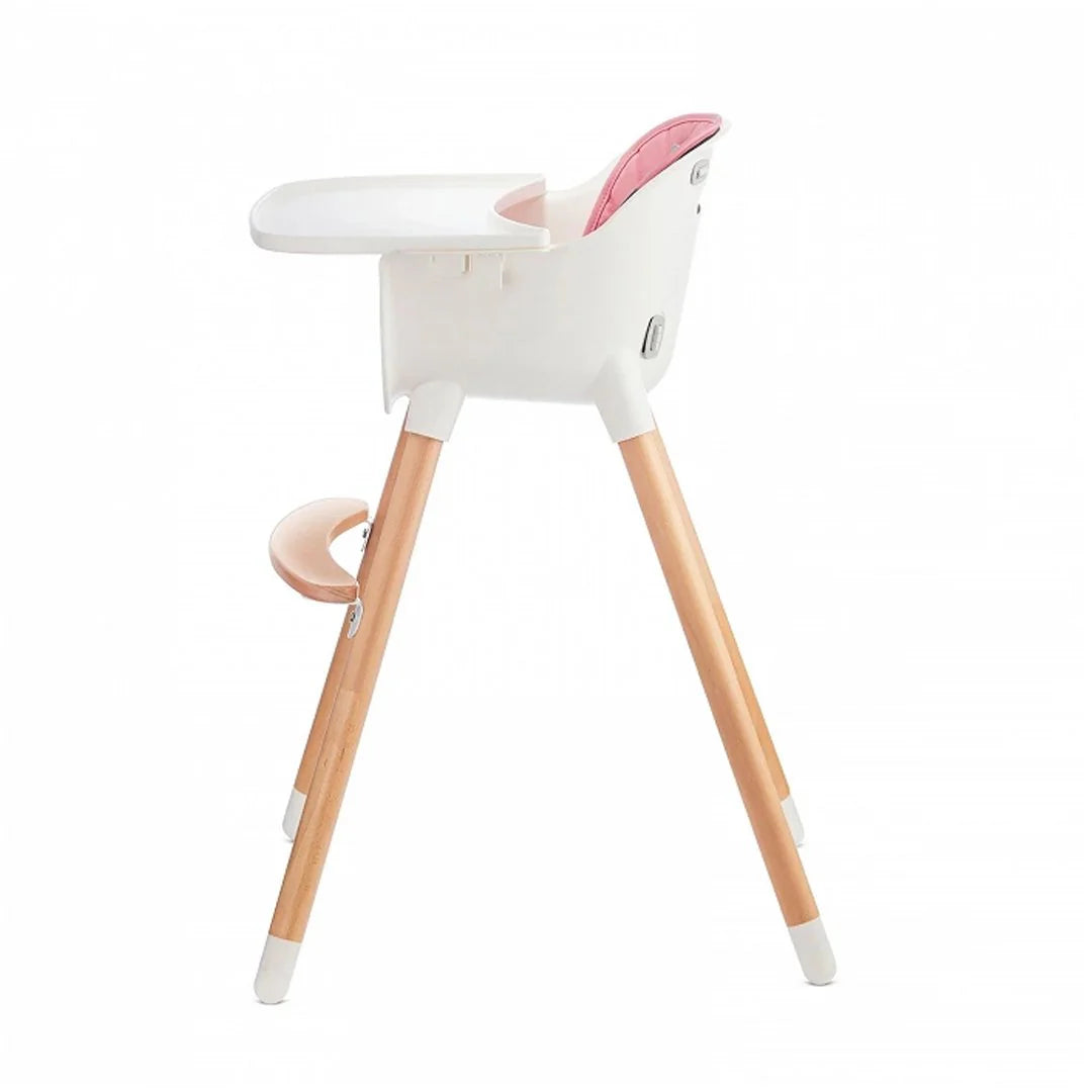 Silla de comer Sienna Pink Kinderkraft
