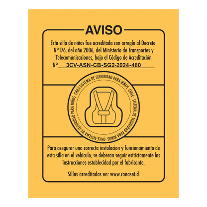 Silla de auto Butaca Solution G2-Fix - Cybex