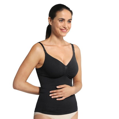 Top Reductor sin Costuras de Lactancia Negro - Carriwell