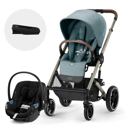 Coche Travel System Balios S Lux 3.0 + Aton G + Base Cybex
