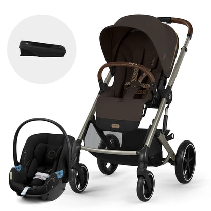 Coche Travel System Balios S Lux 3.0 + Aton G + Base Cybex