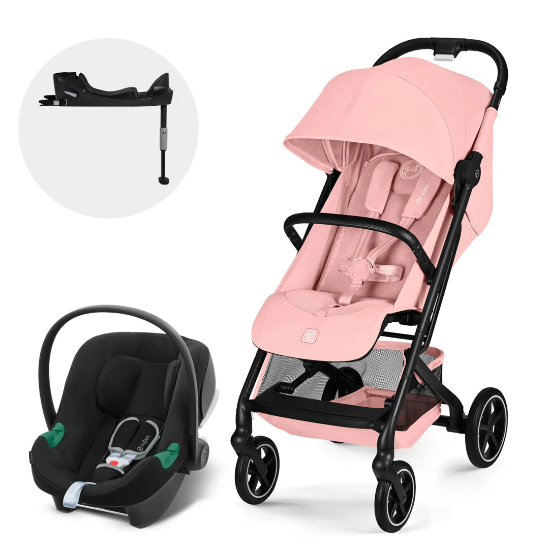 Coche Travel System Beezy + Aton B2 + Base Cybex
