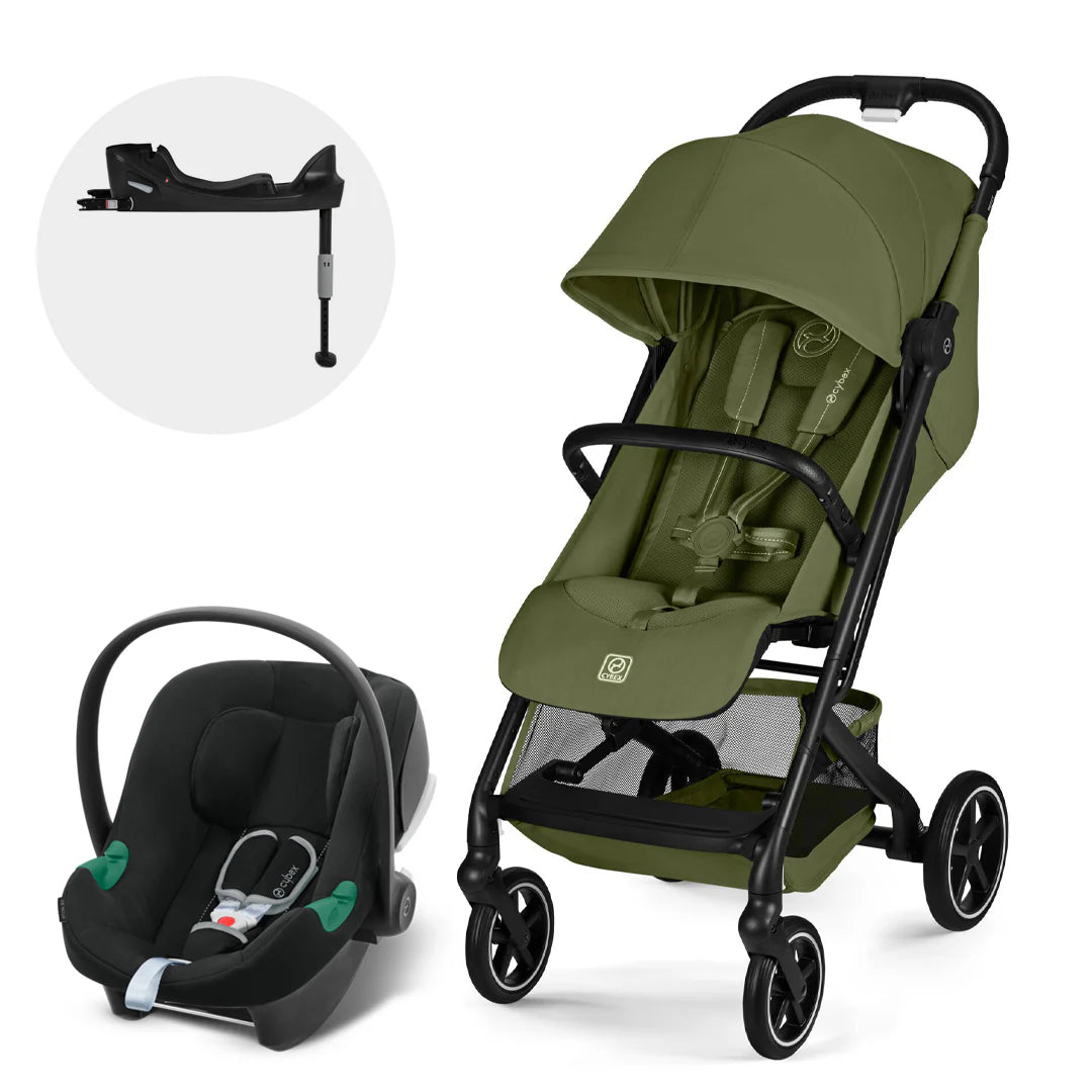 Coche Travel System Beezy + Aton B2 + Base Cybex