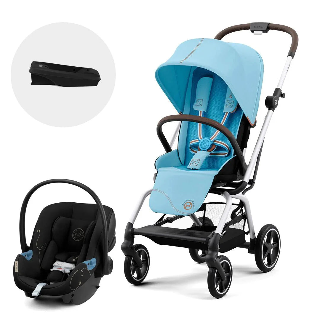 Coche Travel System Eezy S Twist Plus + Aton G + Base Cybex