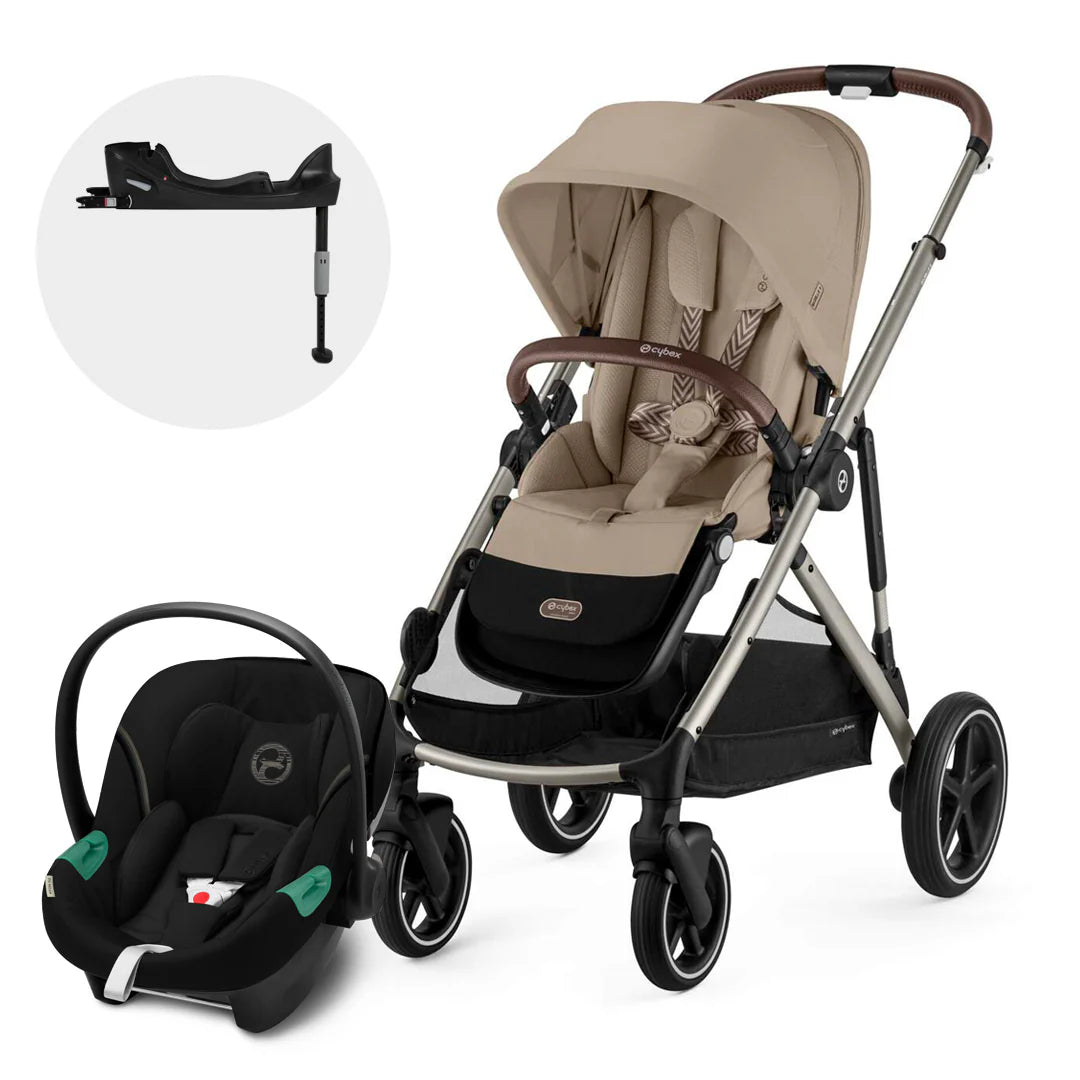 Travel System Gazelle S + Aton S2 + Base Cybex