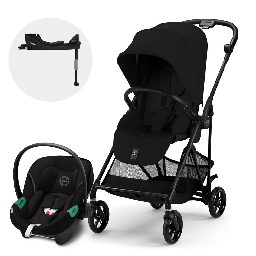 Coche Travel System Melio Carbon + Aton S2 + Base