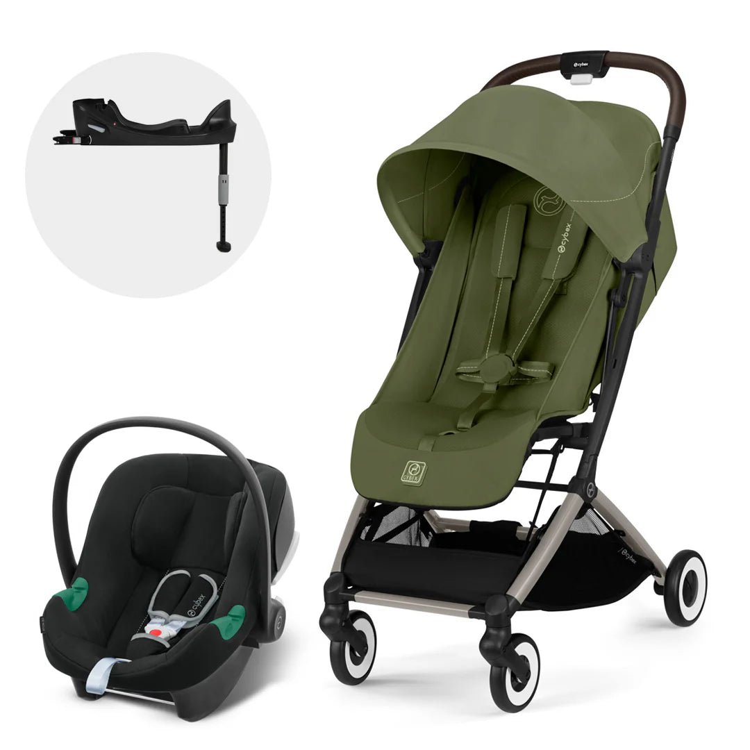 Coche Travel System Orfeo + Aton B2 + Base Cybex
